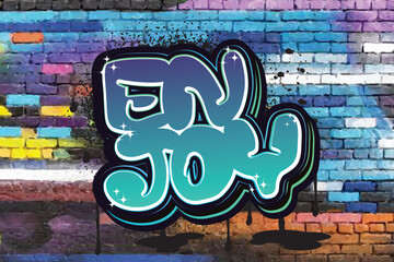 graffiti lettering typography art illustration
