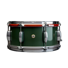 A colorful drum on a neutral background