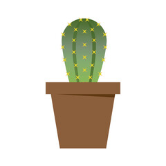 Cactus icon logo vector design template