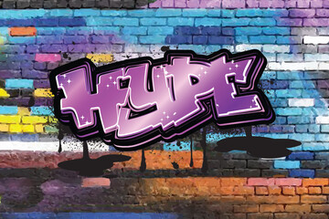 graffiti lettering typography art illustration
