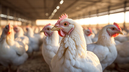 modern coop shelters the broiler chicken