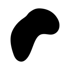 Abstract blotch shape vector