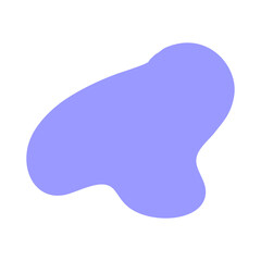 Abstract blotch shape vector