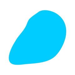 Abstract blotch shape vector