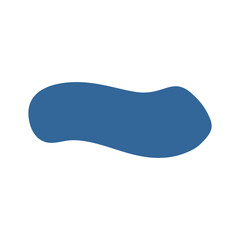 Abstract blotch shape vector