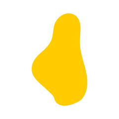 Abstract blotch shape vector