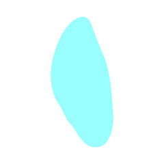 Abstract blotch shape vector