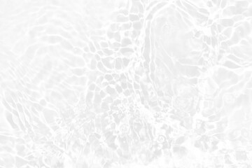 White water with ripples on the surface. Defocus blurred transparent white colored clear calm water...