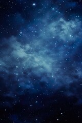 Fototapeta na wymiar Night sky - Universe filled with stars, nebula and galaxy | Generative AI