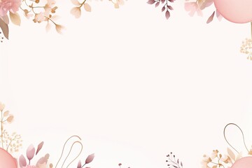 Personalize, Fill in the Blank, design Template Illustration and backgrounds for party and celebration printed invitations, posters, flyers, and banners, white, floral, flowers, thank you, notecards