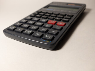 calculator on a white background