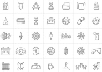 Soft Icon Mechanic Set