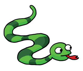 Fototapeta premium serpiente