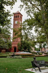 Red buildings, Legacy Park, Hampton University, Virginia