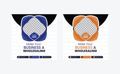 Creative Marketing social media post design