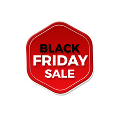 black friday Sale label price tag banner badge
