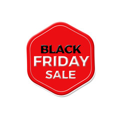 black friday Sale label price tag banner badge