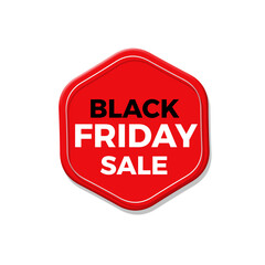 black friday Sale label price tag banner badge