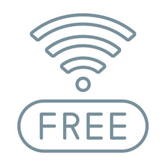 Free Wifi Icon