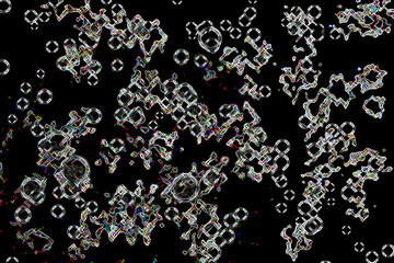 Black and white abstract background