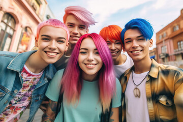 Happy Transgender people (AI Generated) 