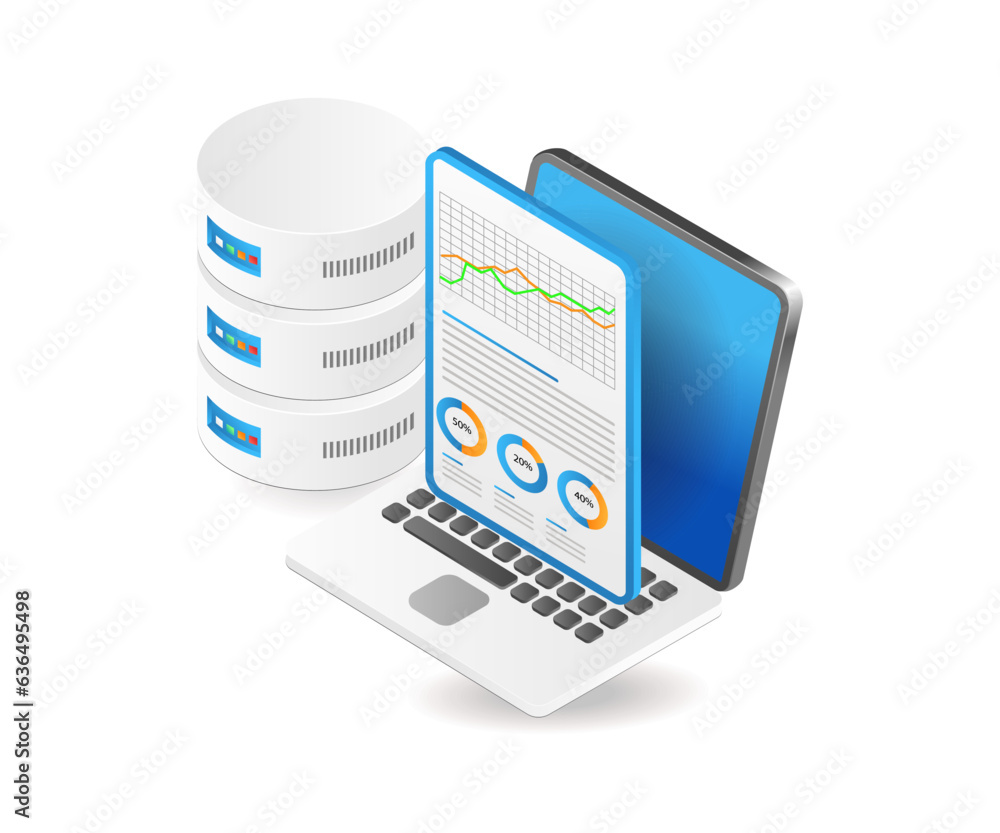 Aufkleber analyst server data performance