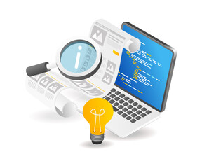 Designing web blog layouts in a professional programming language