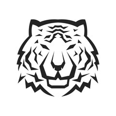Obraz premium tiger logo template Isolated. Brand Identity. Icon Abstract Vector graphic