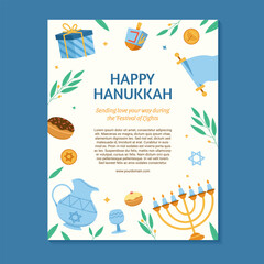 Events Hanukkah Festivity Poster