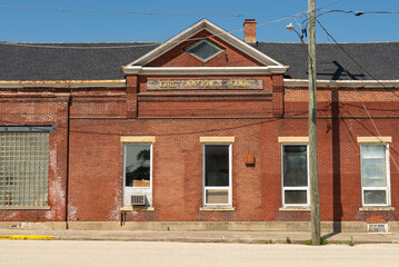 Old bank building.