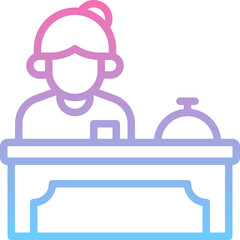Receptionist Icon