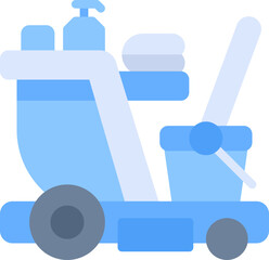 Obraz premium Cleaning Cart Icon