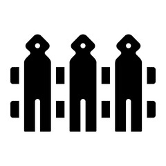 fences Solid icon