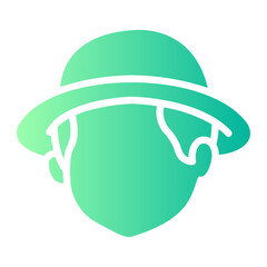 farmer Gradient icon