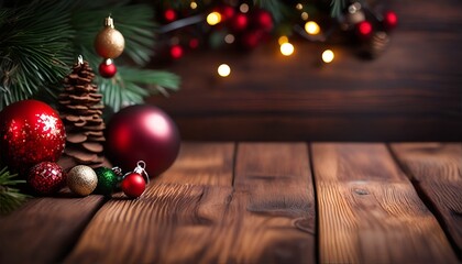 christmas tree and decorations background