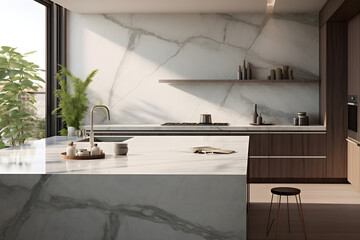 modern kitchen interior