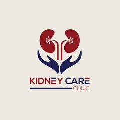 KIDNEY CARE MEDICAL AND CLINIC AND natural and organic logo in modern design.	