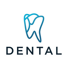 Dental logo icon design template	