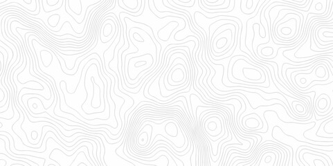 Abstract background lines Topographic map. Geographic mountain relief. Abstract lines background. Contour maps. Vector illustration, Topo contour map on white background, Topographic contounter lines.