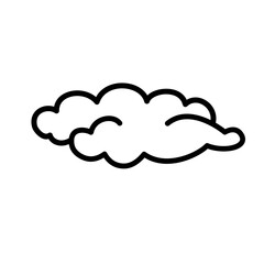 Cloud line icon
