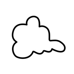 Cloud line icon