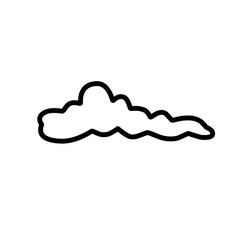 Cloud line icon