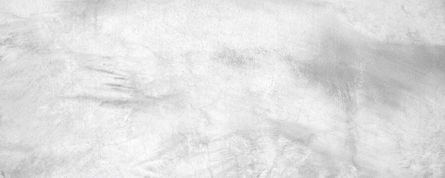 Old gray concrete wall texture panoramic background