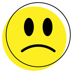 Unhappy Emoticon