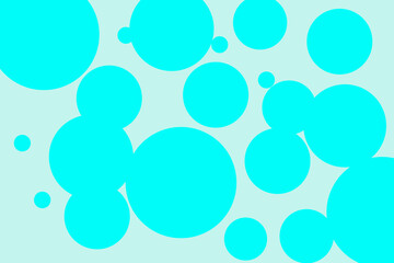 Artistic white background blue bokeh desig