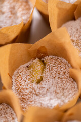 Apple sharlotka muffin