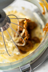 Fototapeta premium Dulce de leche buttercream frosting