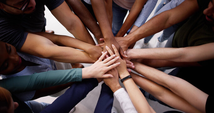 Business Team Huddle