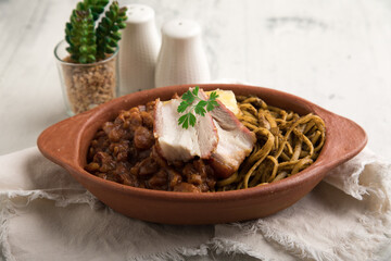 Carapulcra sopa seca traditional peru peruvian food popular comfort 