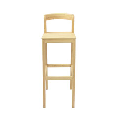 Scandinavian wooden Chairs isolated on white background. Interior design Inspiration. Furniture...